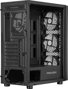 Фото: Корпус ProLogix Glower GM-07RBA Black with window № 8 | KTC