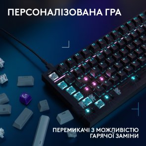 Клавіатура Logitech G316 X 98 Tactile ENG/UKR USB Black (920-014205)