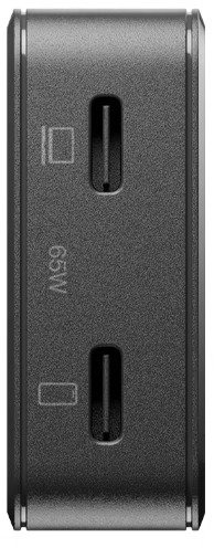 Зарядний пристрій Native Union Pocket GaN PD 65W Black (POCK-PD65-BLK-EU)