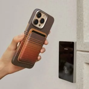 Фото: Чохол для пластикових карт Pitaka for iPhone - Magnetic Woven Sunset (MWW2402) № 10 | KTC