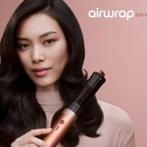 Фото: Мультистайлер Dyson Airwrap Co-anda 2x HS09 Red Velvet/Gold (176955-01) № 4 | KTC