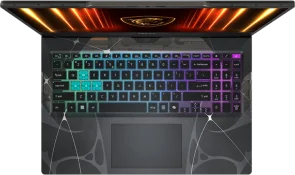 Фото: Ноутбук MSI Cyborg A15 AI B2HWFKG-233XUA Translucent Black - 15.6" IPS 144 Гц / AMD Ryzen 5 / 240 / DDR5 16 ГБ / PCI-E SSD 512 ГБ / GeForce RTX 5060 № 4 | KTC