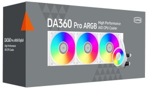Система рідинного охолодження PCCooler DA360 Pro ARGB White (DA360Pro-WHAWXX-GL)