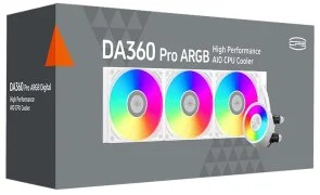 Фото: Система рідинного охолодження PCCooler DA360 Pro ARGB White (DA360Pro-WHAWXX-GL) № 8 | KTC