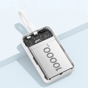 Батарея універсальна Baseus Magnetic Mini 30W 10000mAh White (P1002210B223-00)