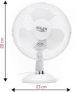 Фото: Вентилятор Adler AD 7302 White (AD7302) № 5 | KTC