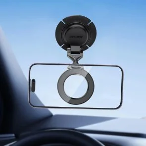Фото: Кріплення для мобільного телефону Acefast D64 Magnetic Folding Car Holder Black (6974316286332) № 5 | KTC