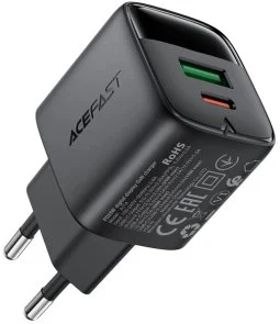 Фото: Зарядний пристрій Acefast A114 GAN 25W Black (6974316284437) № 2 | KTC