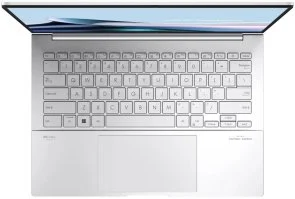 Фото: Ноутбук ASUS Zenbook 14 OLED UX3405CA-QL291 Foggy Silver - 14" OLED 60 Гц / Intel Core Ultra 9 / 285H / DDR5 32 ГБ / PCI-E SSD 1 ТБ / Intel Arc graphics № 3 | KTC