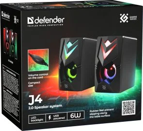 Фото: Колонки Defender J4 Black (65964) № 11 | KTC