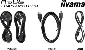 Монітор iiyama ProLite T2452MSC-B2 - 24