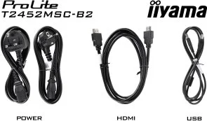 Фото: Монітор iiyama ProLite T2452MSC-B2 - 24" IPS / 1920×1080 / 120 Гц № 16 | KTC