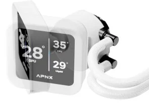 Фото: Система рідинного охолодження APNX LC1-D 360 White (APLA-SV36117.21) № 9 | KTC