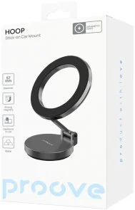 Фото: Кріплення для мобільного телефону Proove Hoop Stick-on Car Mount Black (CHHS00000005) № 3 | KTC