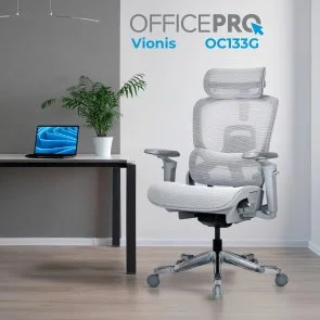 Фото: Крісло OfficePro Vionis OC133G Grey № 5 | KTC