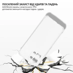 Фото: Чохол BeCover for Oppo A6 Pro - Anti-Shock Clear (715704) № 5 | KTC