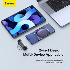 Фото: Кардрідер Baseus Lite Series Card Reader Grey (WKQX060113) № 12 | KTC