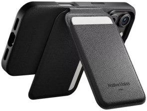 Чохол для пластикових карт Native Union for iPhone - Active Stand Magnetic Black (ACT-BLK-WAL)