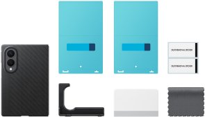 Чохол Samsung for Galaxy Fold8 - Carbon Magnet Case Black (EF-KF971SBEGUA)