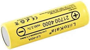 Фото: Акумулятор LiitoKala Lii-40A 21700 4000mAh 1pcs № 2 | KTC