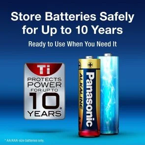 Фото: Батарейка Panasonic Alkaline Power LR06 AA BL/4 (LR6T/4B) № 3 | KTC