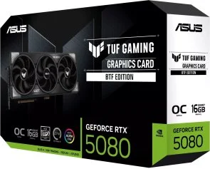Фото: Відеокарта ASUS RTX 5080 TUF Gaming BTF OC (TUF-RTX5080-O16G-BTF-GAMING) № 9 | KTC