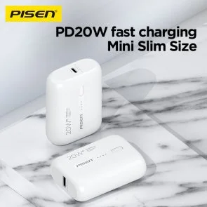 Фото: Батарея універсальна Pisen Power Tiny 10000mAh 20W Black (TS-D304_Black) № 6 | KTC