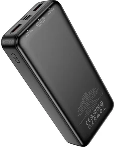 Фото: Батарея універсальна Hoco J136A Sirui 20000mAh 22.5W Black (6942007634830) № 3 | KTC