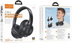 Фото: Навушники Hoco W71 Cool Sound Black (6942007677240) № 7 | KTC