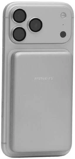 Фото: Батарея універсальна Pisen SleekVolt Wireless Powerbank 10000mAh 20W Grey (TP-D148A_Grey) № 2 | KTC