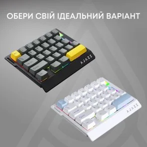 Фото: Клавіатура Ajazz AK029 Ice lsland Magnetic Switch USB Black (AK029-I-BY) № 7 | KTC