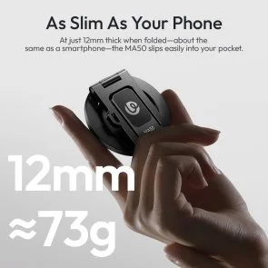 Фото: Універсальний тримач Ulanzi MA50 Uka Magnetic Phone Holder Black (M039) № 11 | KTC