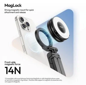Фото: Універсальний тримач Ulanzi MA88 MagLock Phone Holder Mount Black (S055) № 12 | KTC
