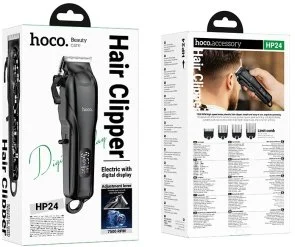 Фото: Машинка для стрижки Hoco HP24 Electric hair clipper Black (6942007653916) № 7 | KTC