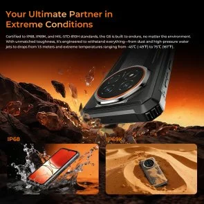 Фото: Смартфон Oukitel G6 8/256GB Orange (G6_8_256_OR) № 7 | KTC