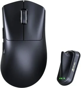 Фото: Миша Attack Shark V8 Ultra-Light WL/BT/USB Black (V8B_AS) № 2 | KTC