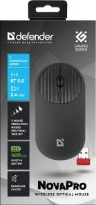 Фото: Миша Defender NovaPro MM-316 Wireless Black (52316) № 4 | KTC