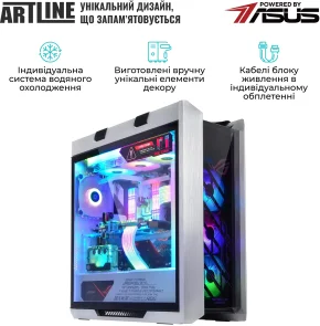 Фото: Персональний комп'ютер ARTLINE Overlord P99 Windows 11 Pro (P99v102Win) - AMD Ryzen 7 9800X3D / 96 ГБ DDR5 / PCI-E SSD 2 ТБ + 2 ТБ / Nvidia / GeForce RTX 5090, 32 ГБ / AMD X870E / 1200 Вт № 5 | KTC