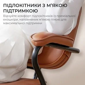 Фото: Крісло SIHOO L3C Vintage Brown (L3C-N201) № 9 | KTC