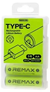Фото: Акумулятор Remax New Energy Lithium 830mAh AA BL/2 (6954851255390) № 2 | KTC