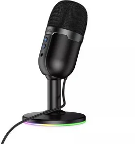 Фото: Мікрофон Hoco L25 Bright USB Black (6942007673792) № 3 | KTC