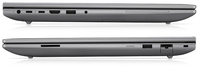 Фото: Ноутбук HP ZBook X G2i DZ4J9ET Meteor Silver - 16" IPS 60 Гц / Intel Core Ultra 7 / 356H / DDR5 64 ГБ / PCI-E SSD 1 ТБ / RTX PRO 2000 № 4 | KTC