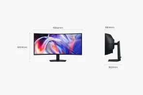 Фото: Монітор Samsung ViewFinity HRM S85TH Black (LS40H850TAIXUA) - 40" VA / 5120x2160 / 144 Гц / AMD FreeSync Premium / HAS № 5 | KTC