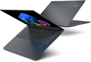 Фото: Ноутбук Acer Swift Edge 16 AI SFE16-I51 NX.JVNEU.002 Blue - 16" OLED 120 Гц / Intel Core Ultra 5 / 325 / DDR5 16 ГБ / PCI-E SSD 512 ГБ / Intel Graphics № 7 | KTC