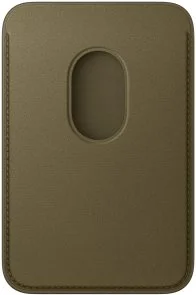 Фото: Чохол для пластикових карт Apple for iPhone - FineWoven Wallet with MagSafe Dark Olive (MK9K4) № 2 | KTC