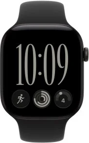 Фото: Ремінець Apple for Apple Watch 46mm - Sport Band Black - S/M (MJVV4) № 2 | KTC