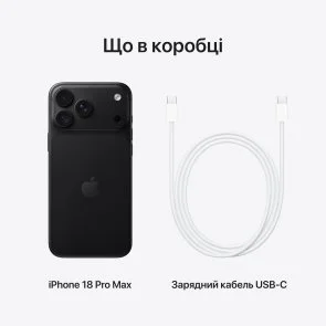 Фото: Смартфон Apple iPhone 18 Pro Max 2TB Black (MJY24) № 11 | KTC