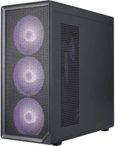 Фото: Корпус 1stPlayer AU8-BK-4FE7-14 Black with window № 3 | KTC