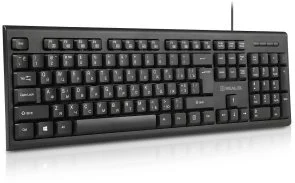 Фото: Клавіатура Real-EL RK-507 USB Black (EL123100050) № 3 | KTC