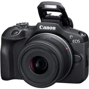 Фото: Цифрова фотокамера Canon EOS R100 kit 18-45 IS STM (6052C074) № 4 | KTC